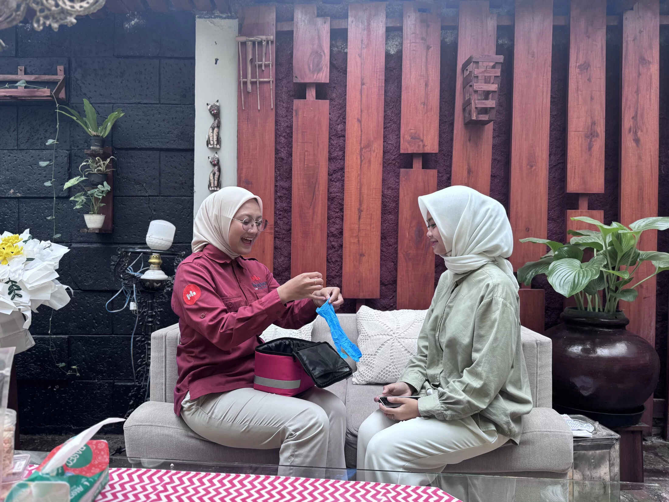 Pengambilan sampel Go Lab secara profesional